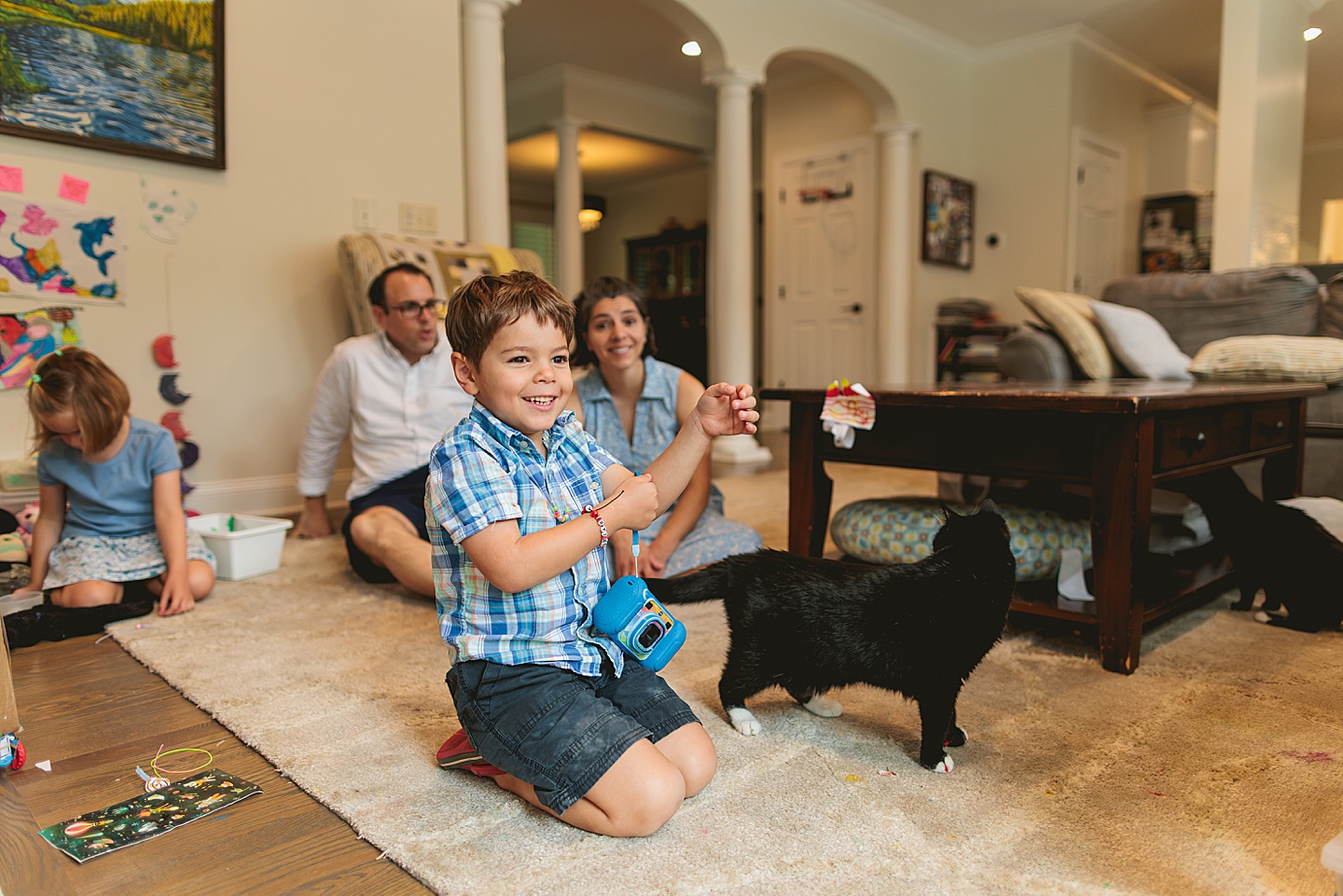 Family Photographer - Laurie + Dwight // Family Photographer in Raleigh