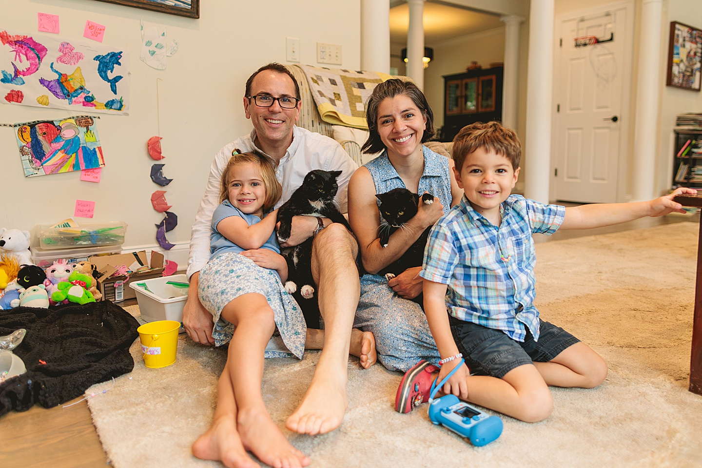 Family Photographer - Laurie + Dwight // Family Photographer in Raleigh