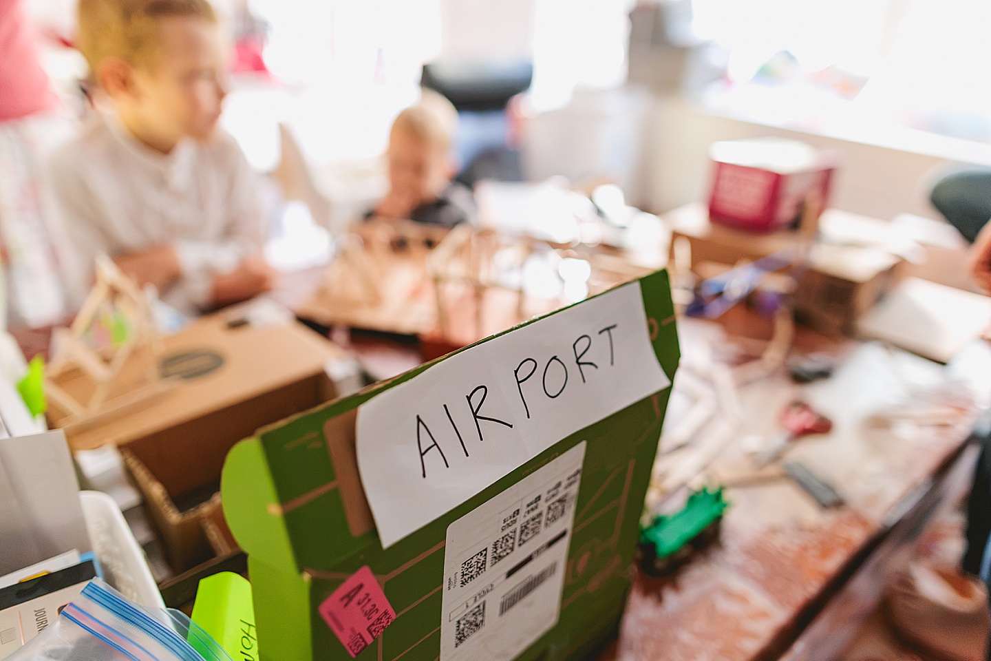 Family Photographer - Allison + Nathaniel // At Home Family Photo Session