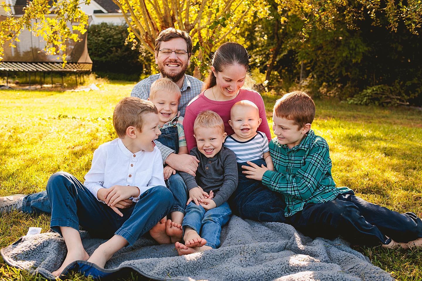 Family Photographer - Allison + Nathaniel // At Home Family Photo Session