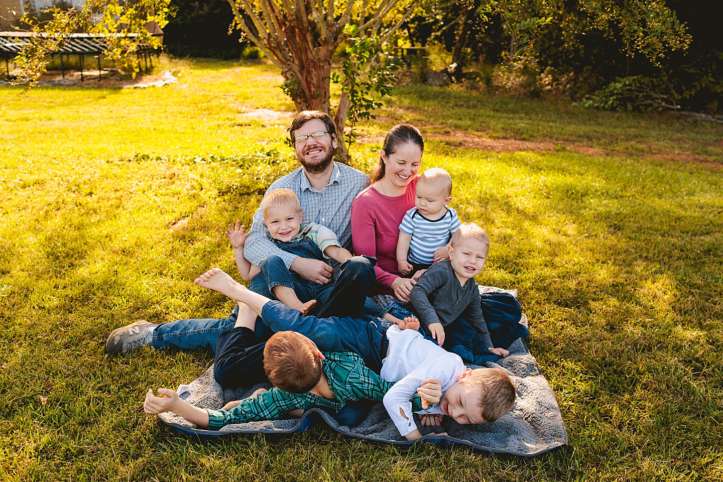 Family Photographer - Allison + Nathaniel // At Home Family Photo Session