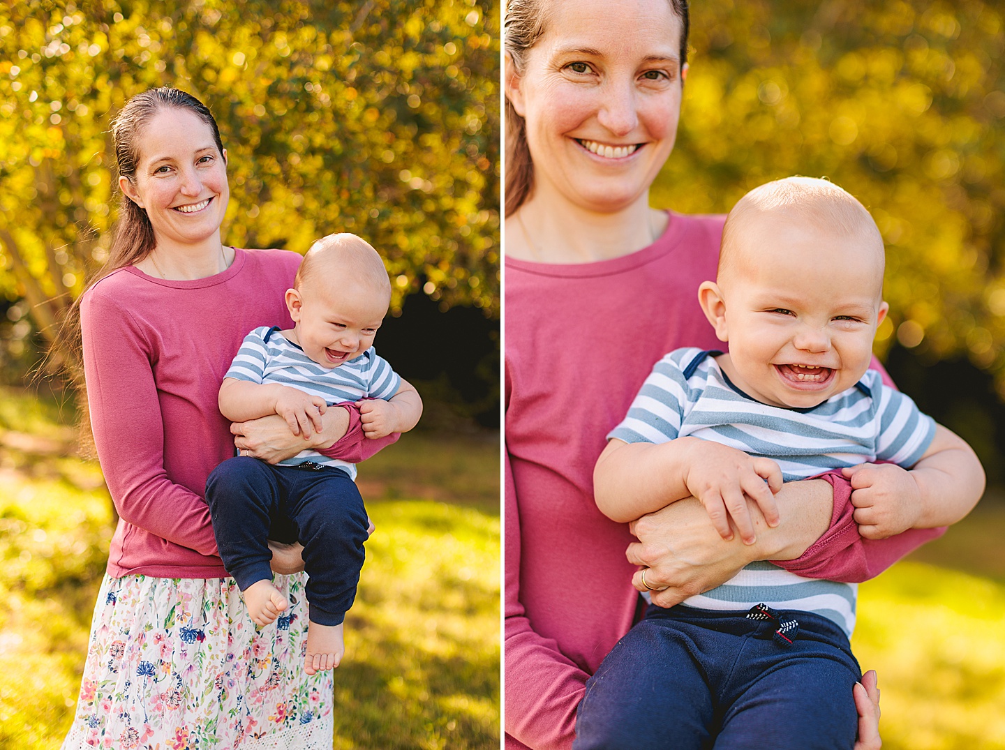Family Photographer - Allison + Nathaniel // At Home Family Photo Session