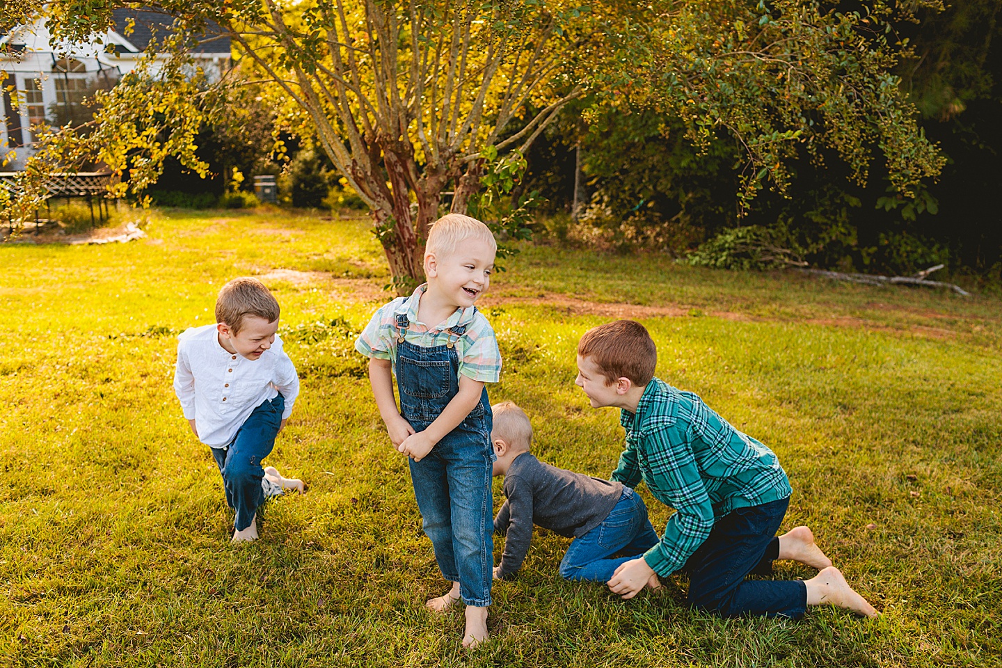 Family Photographer - Allison + Nathaniel // At Home Family Photo Session