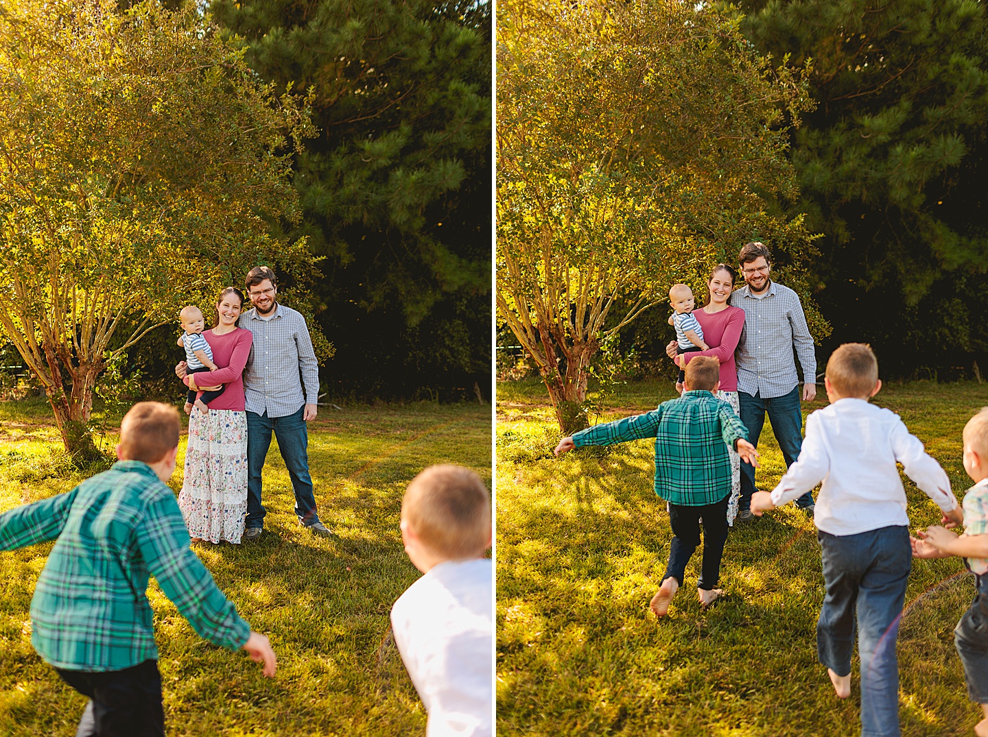 Family Photographer - Allison + Nathaniel // At Home Family Photo Session