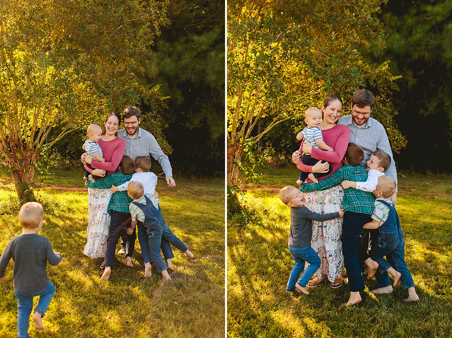 Family Photographer - Allison + Nathaniel // At Home Family Photo Session