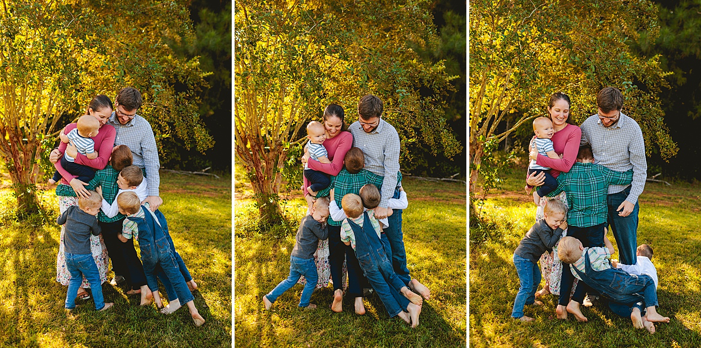 Family Photographer - Allison + Nathaniel // At Home Family Photo Session