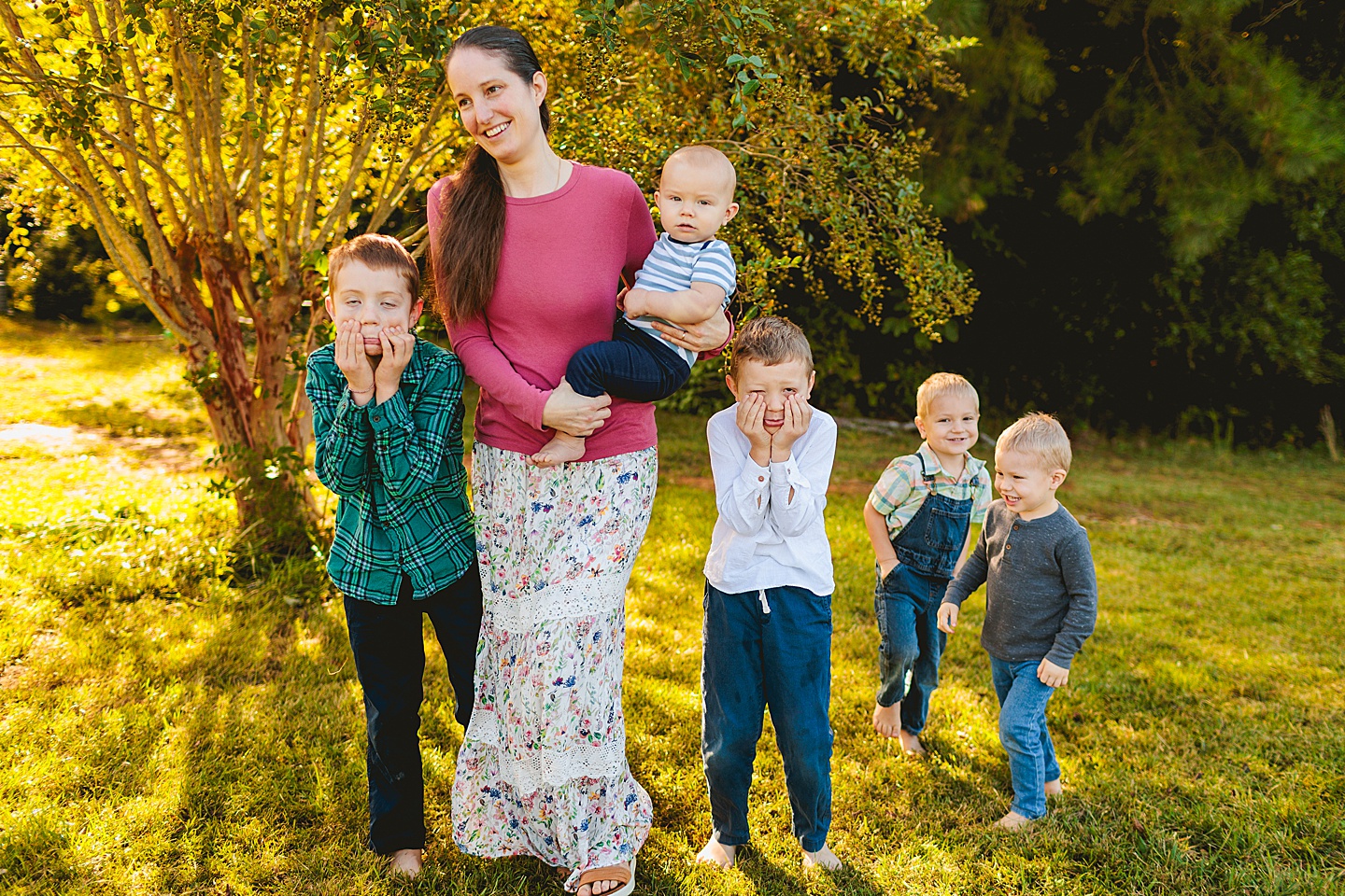 Family Photographer - Allison + Nathaniel // At Home Family Photo Session
