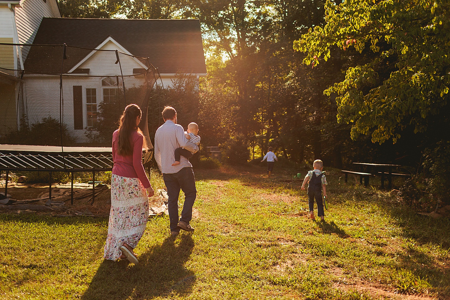 Family Photographer - Allison + Nathaniel // At Home Family Photo Session