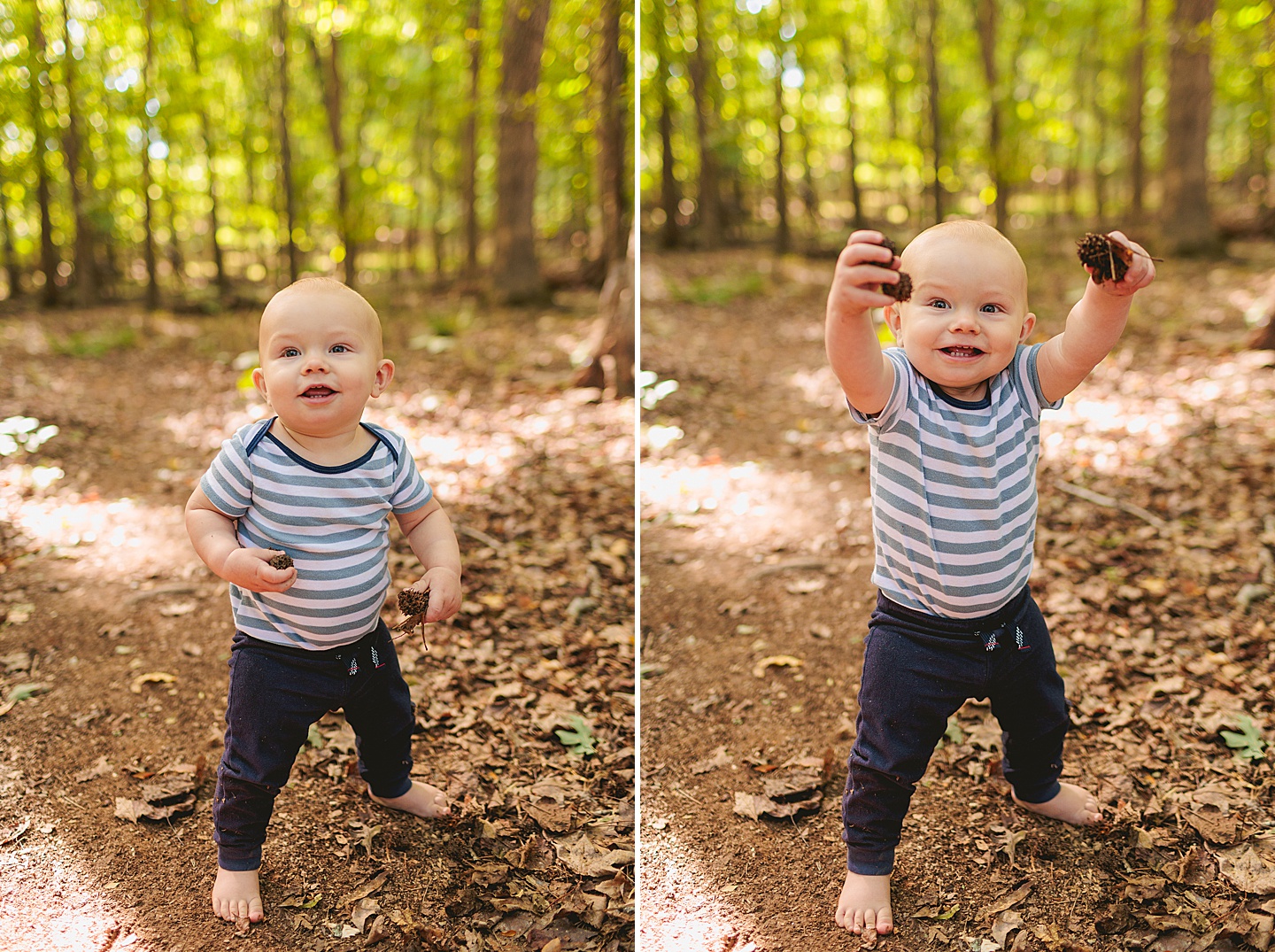 Family Photographer - Allison + Nathaniel // At Home Family Photo Session