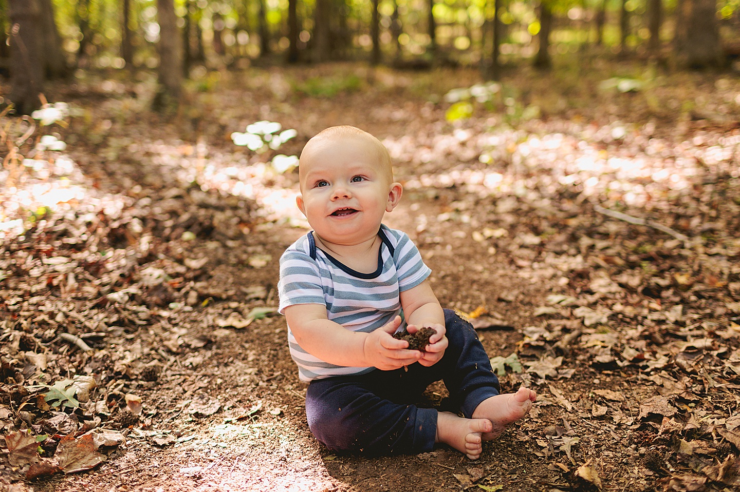 Family Photographer - Allison + Nathaniel // At Home Family Photo Session