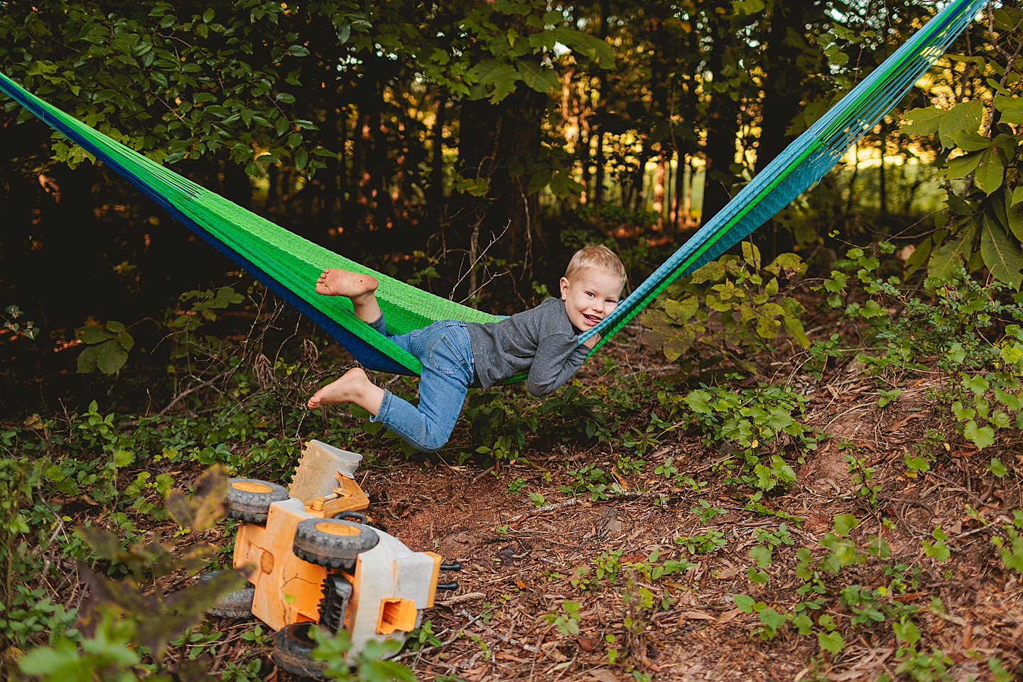 Family Photographer - Allison + Nathaniel // At Home Family Photo Session