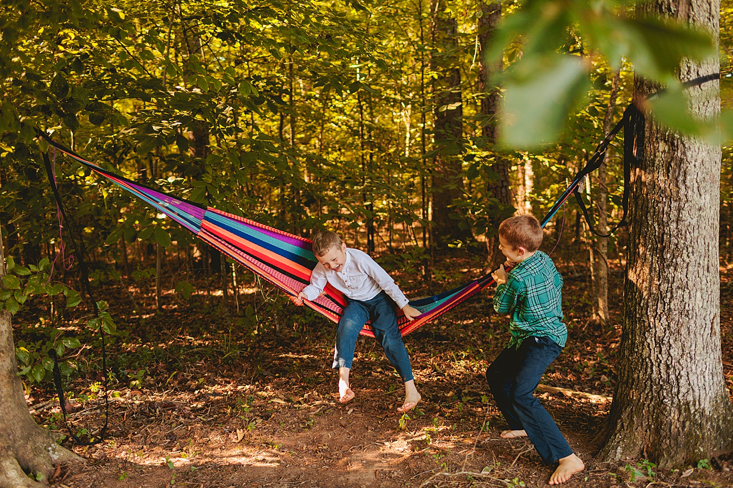 Family Photographer - Allison + Nathaniel // At Home Family Photo Session