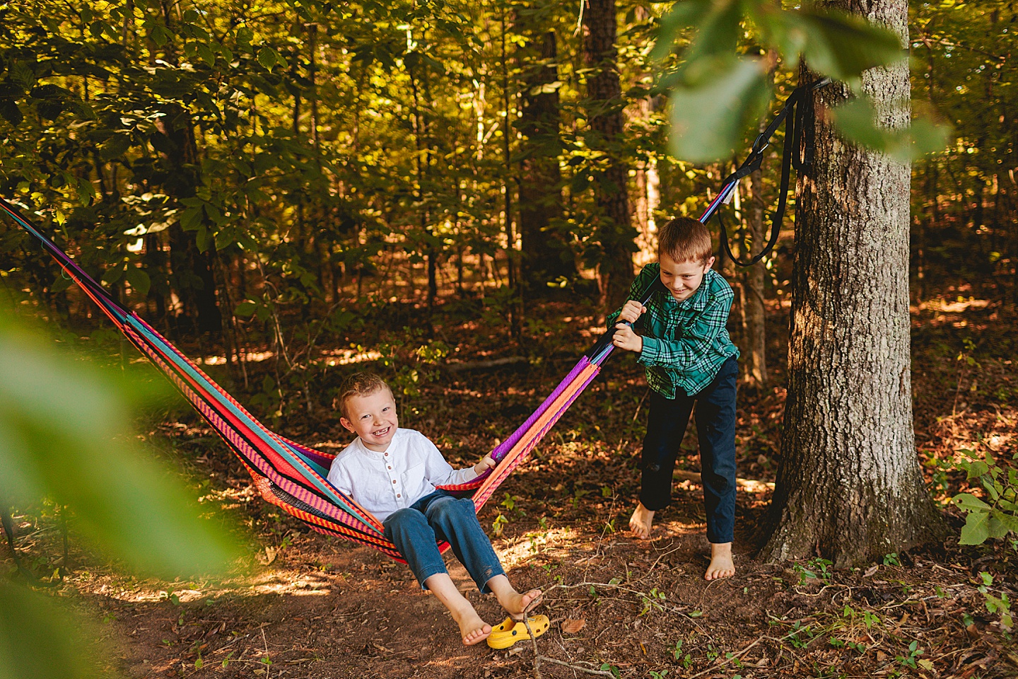 Family Photographer - Allison + Nathaniel // At Home Family Photo Session