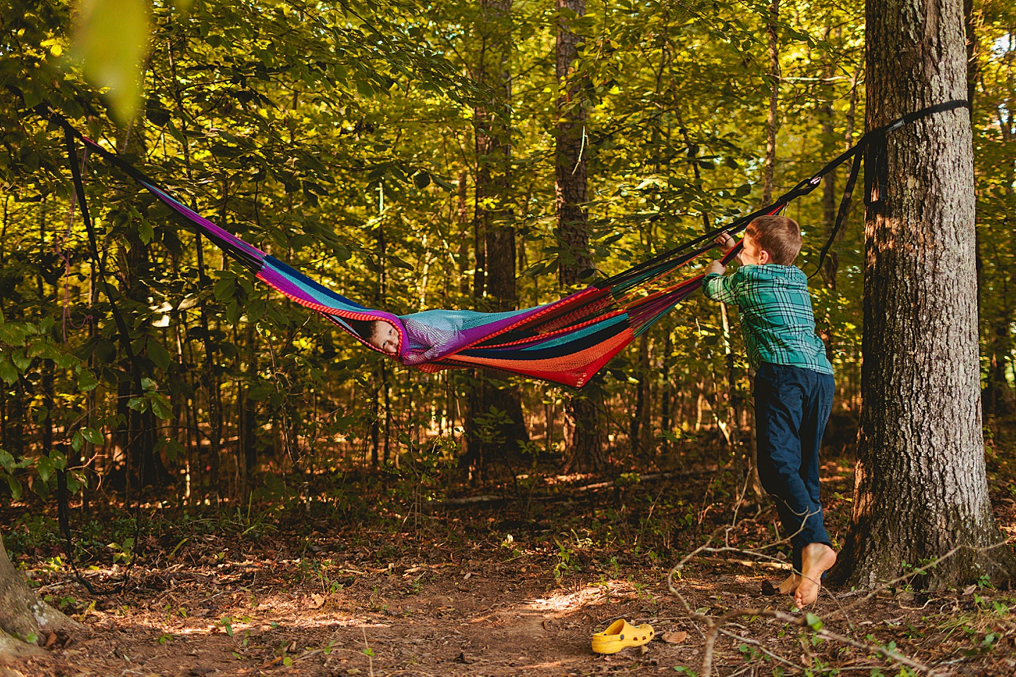 Family Photographer - Allison + Nathaniel // At Home Family Photo Session
