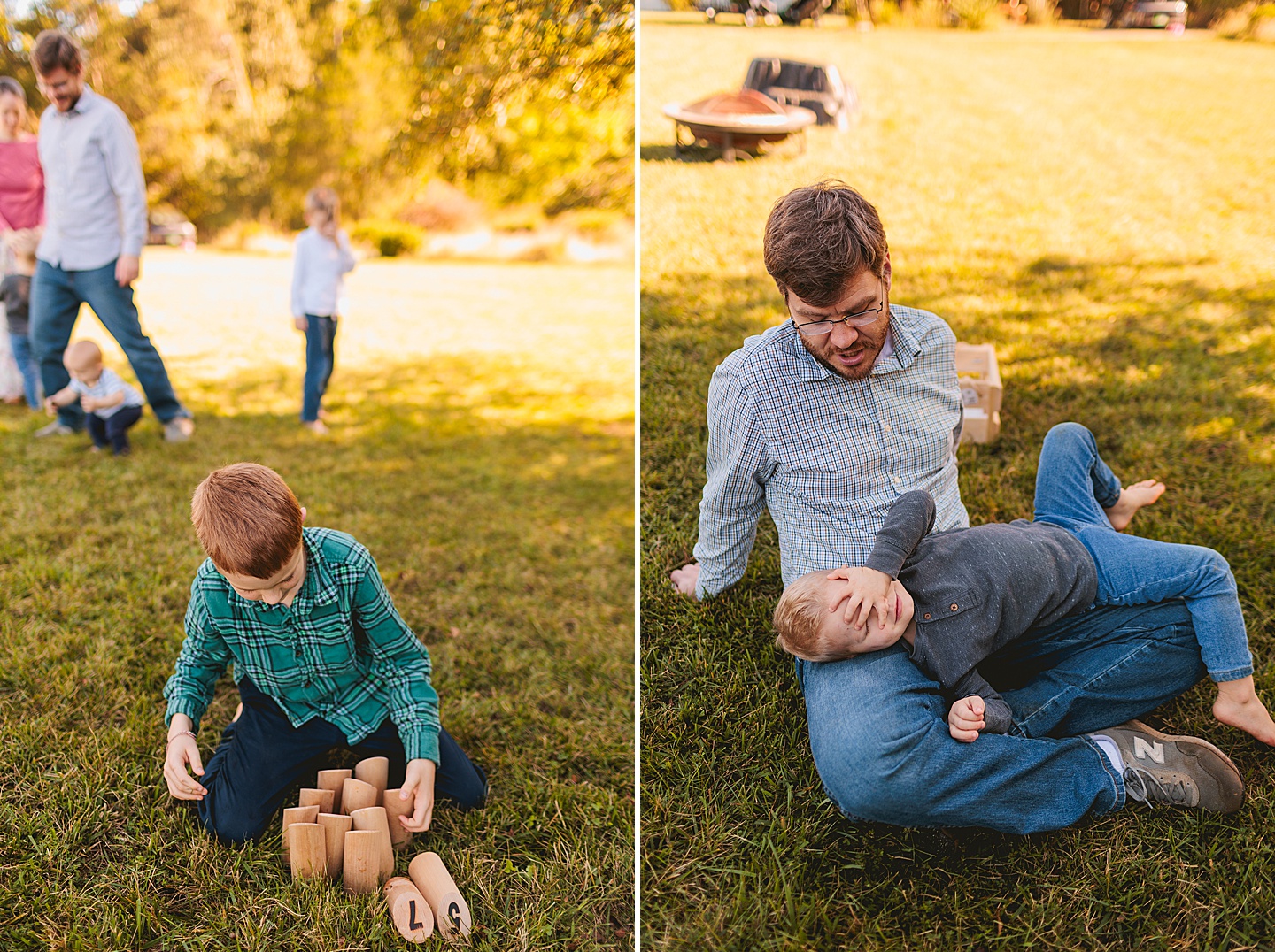 Family Photographer - Allison + Nathaniel // At Home Family Photo Session