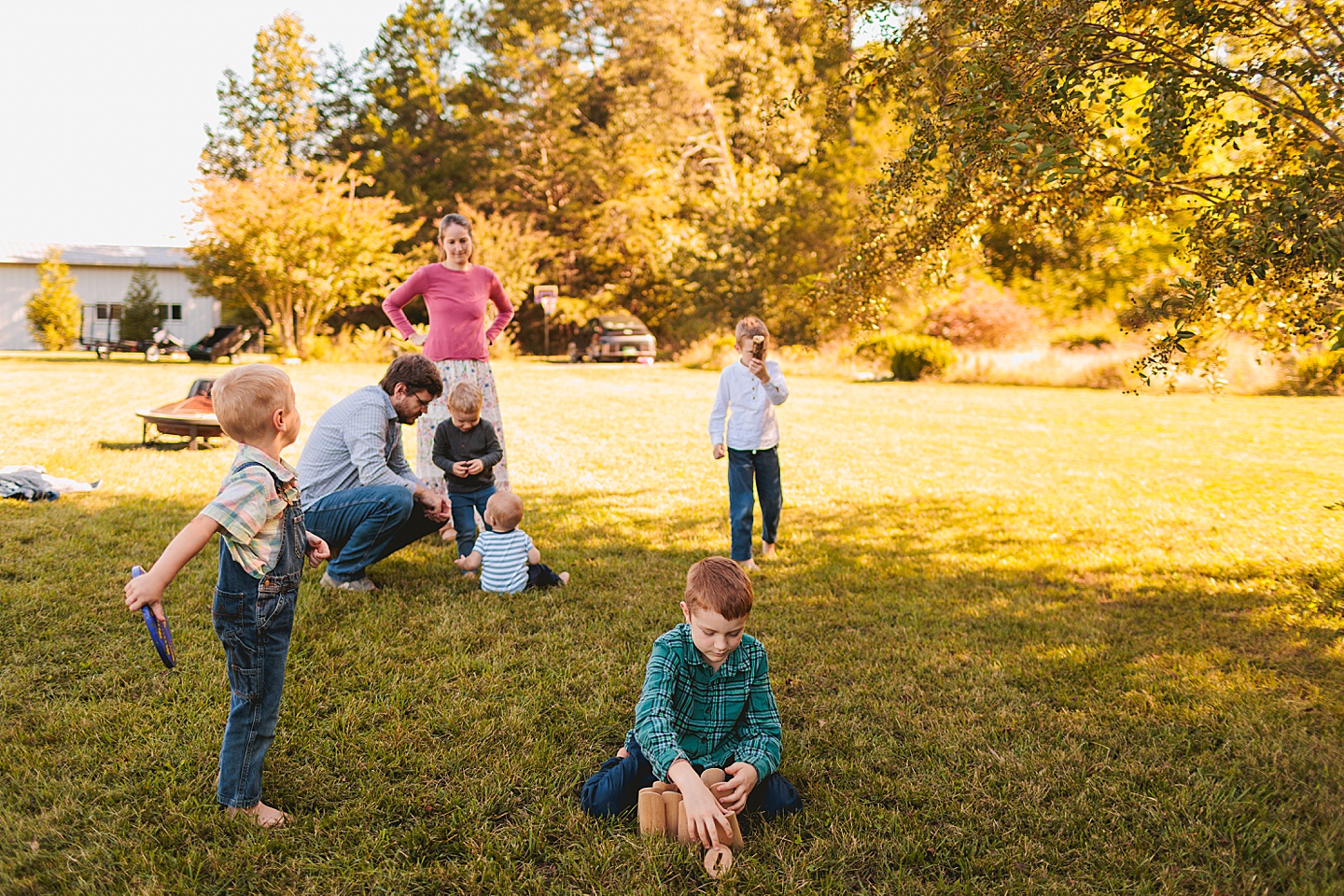 Family Photographer - Allison + Nathaniel // At Home Family Photo Session