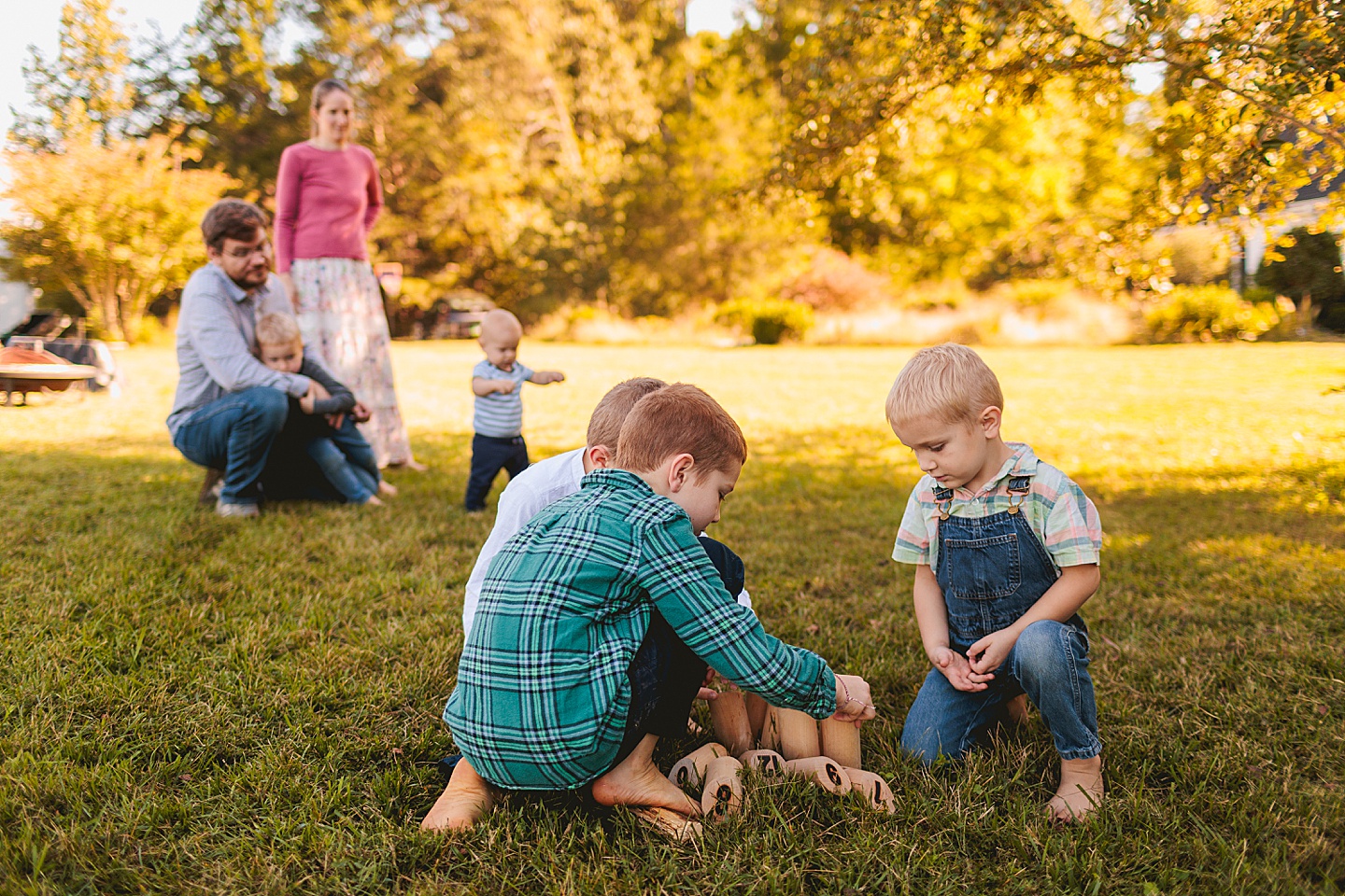 Family Photographer - Allison + Nathaniel // At Home Family Photo Session