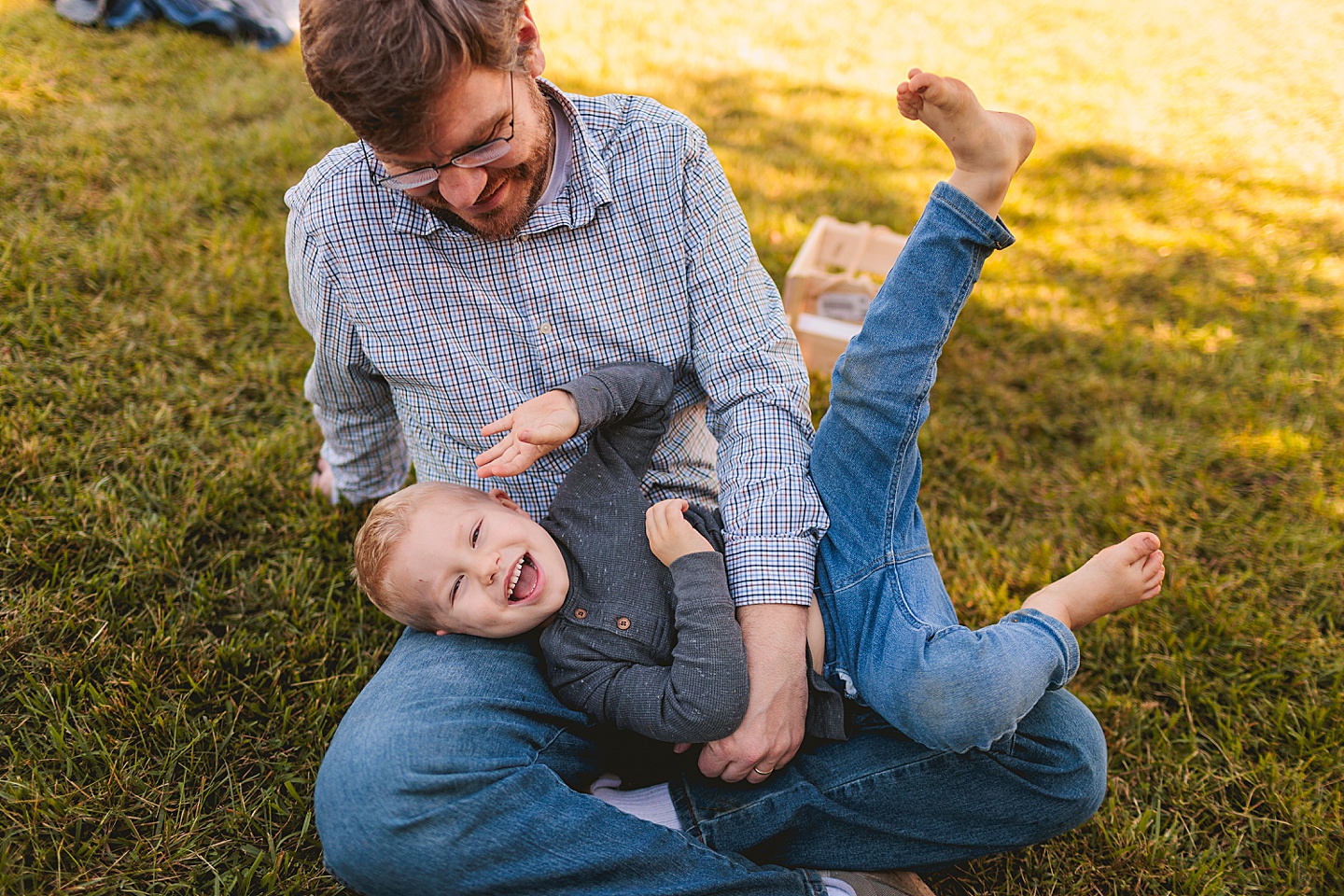Family Photographer - Allison + Nathaniel // At Home Family Photo Session