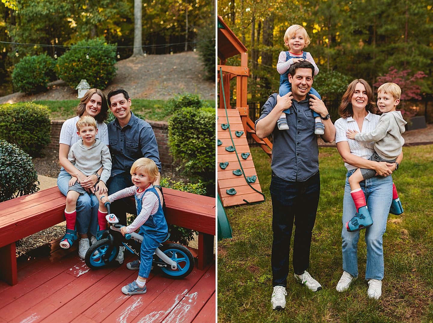 Family Photographer - Liz + Tommy // Durham Family Photographers