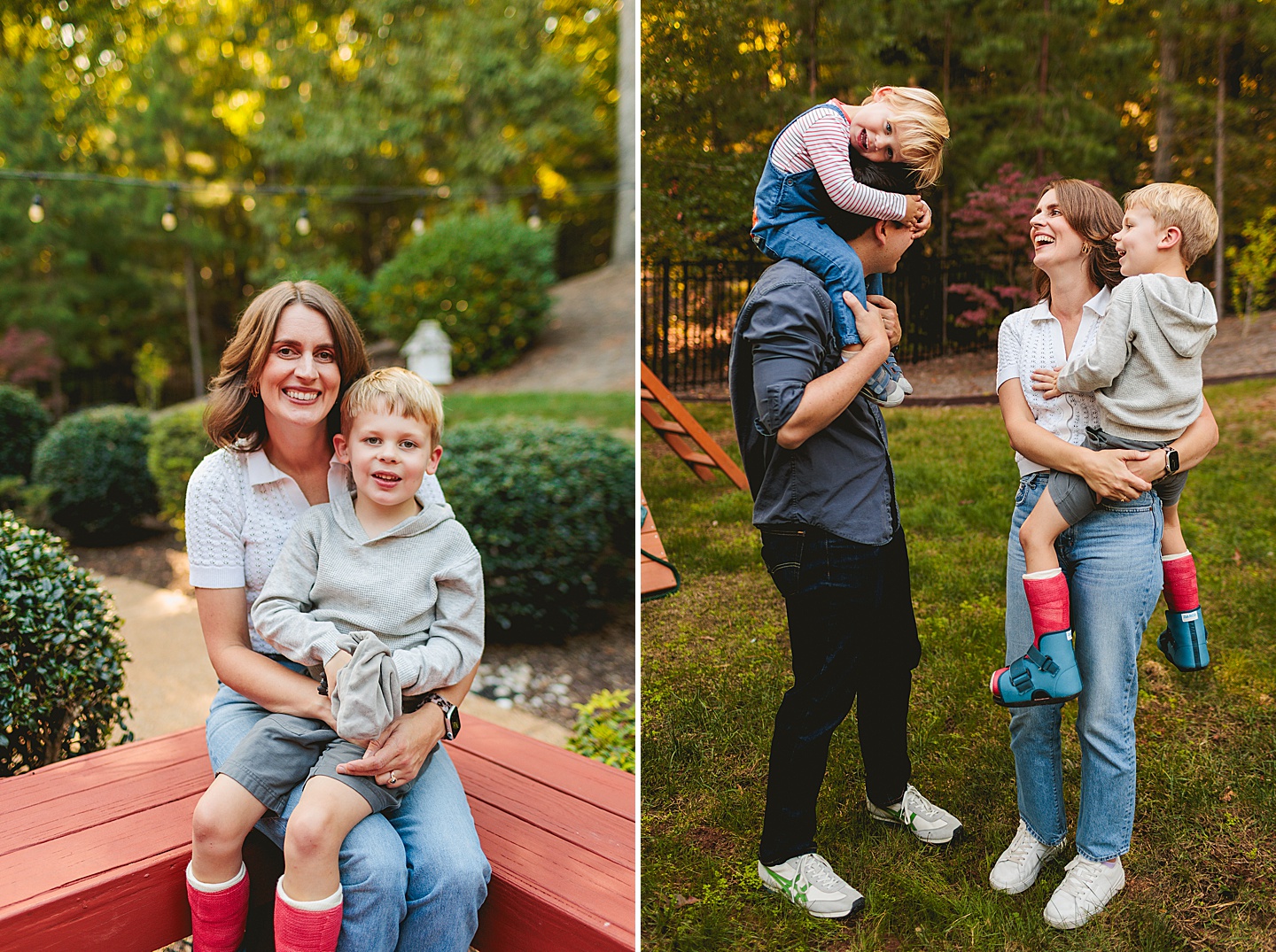 Family Photographer - Liz + Tommy // Durham Family Photographers