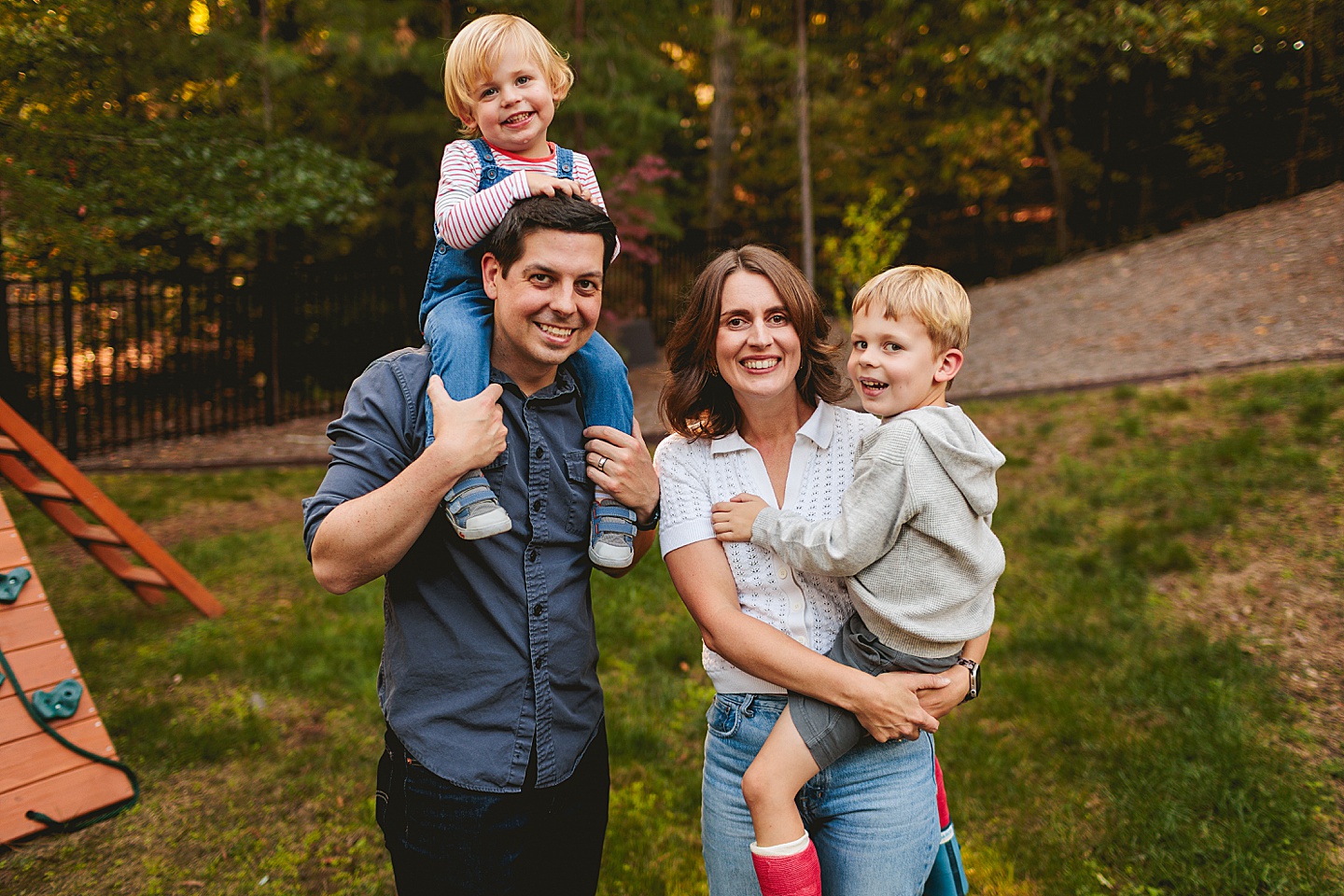 Family Photographer - Liz + Tommy // Durham Family Photographers