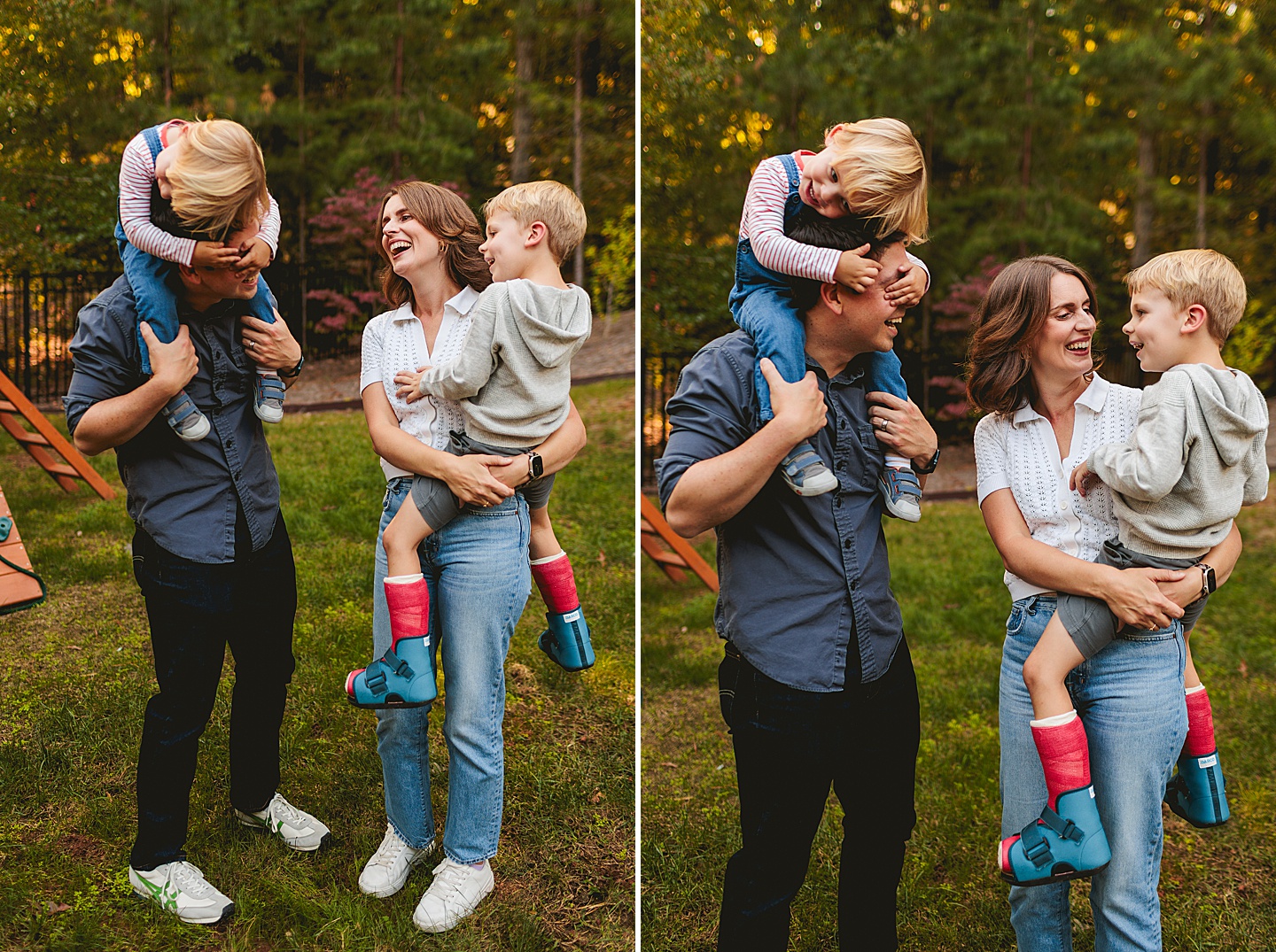 Family Photographer - Liz + Tommy // Durham Family Photographers