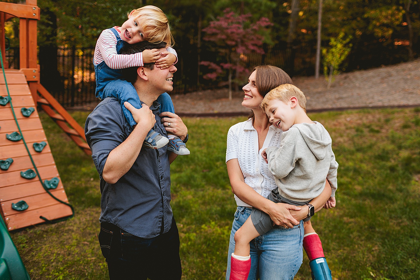 Family Photographer - Liz + Tommy // Durham Family Photographers