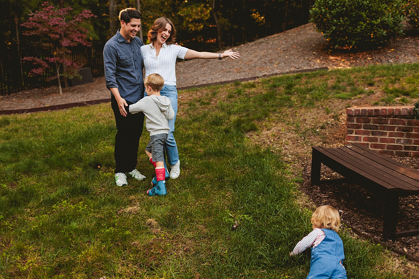 Family Photographer - Liz + Tommy // Durham Family Photographers