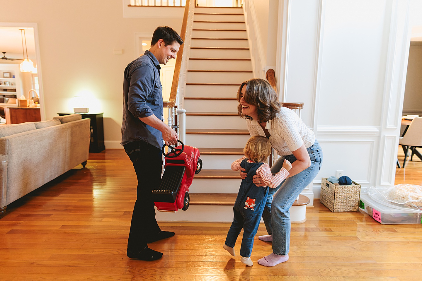 Family Photographer - Liz + Tommy // Durham Family Photographers