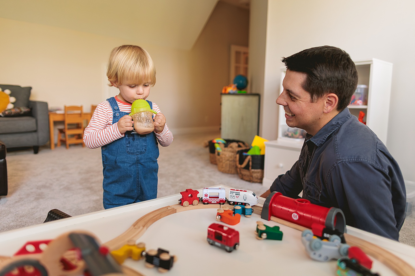 Family Photographer - Liz + Tommy // Durham Family Photographers
