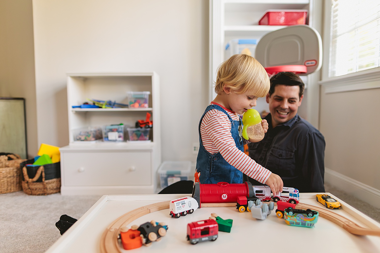 Family Photographer - Liz + Tommy // Durham Family Photographers
