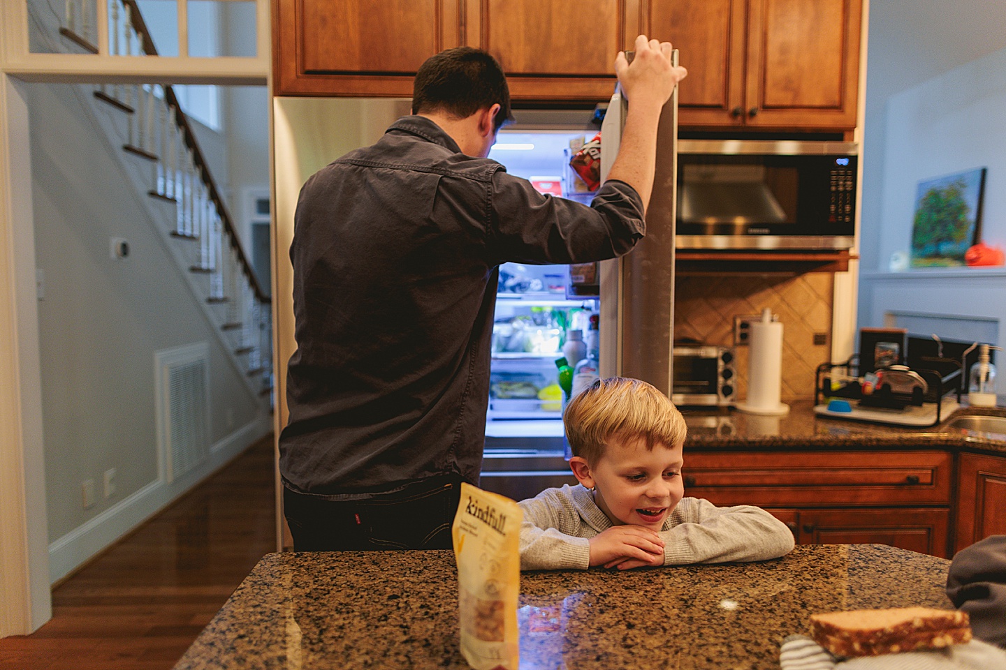 Family Photographer - Liz + Tommy // Durham Family Photographers