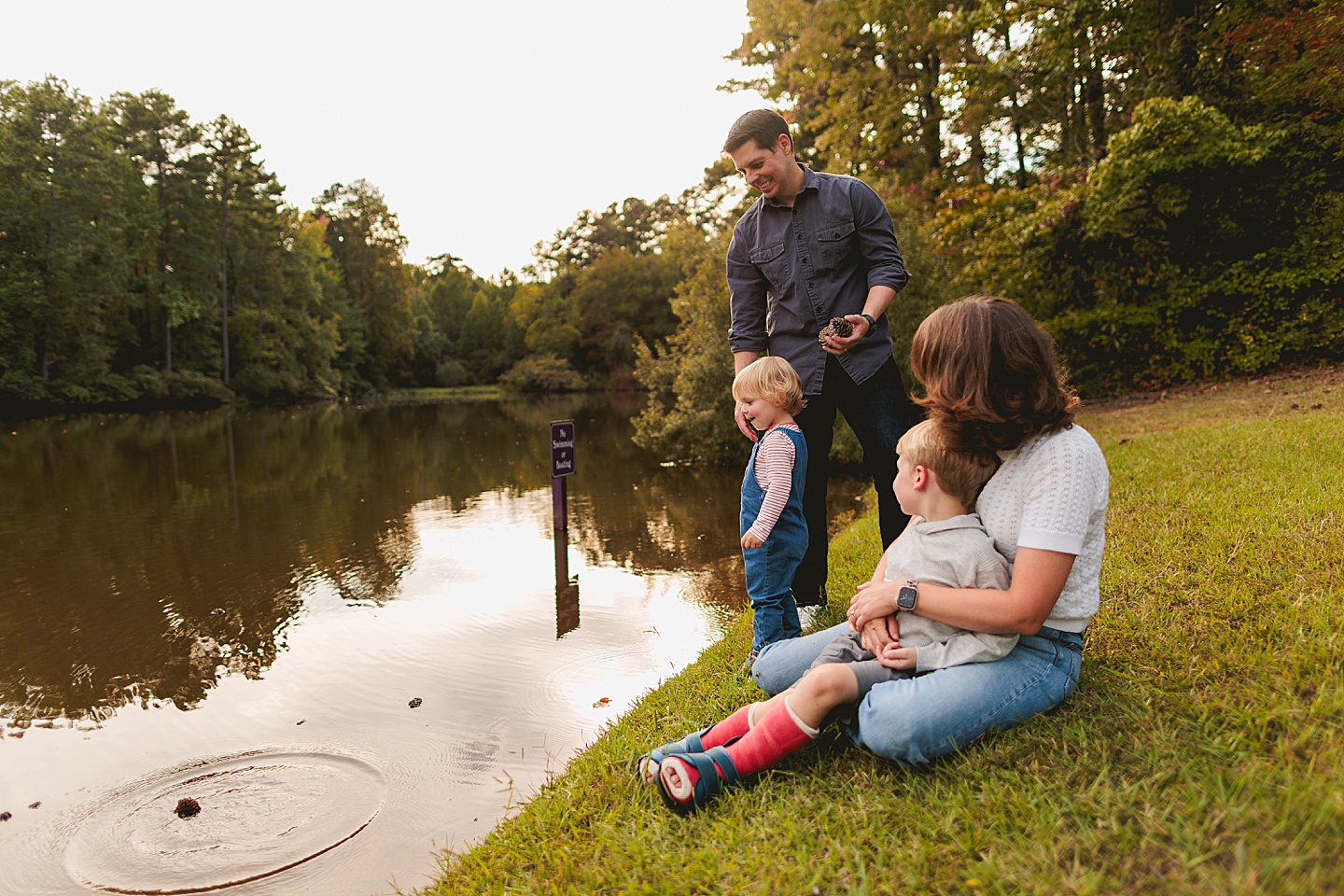 Family Photographer - Liz + Tommy // Durham Family Photographers