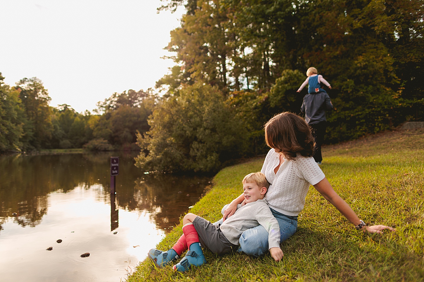 Family Photographer - Liz + Tommy // Durham Family Photographers
