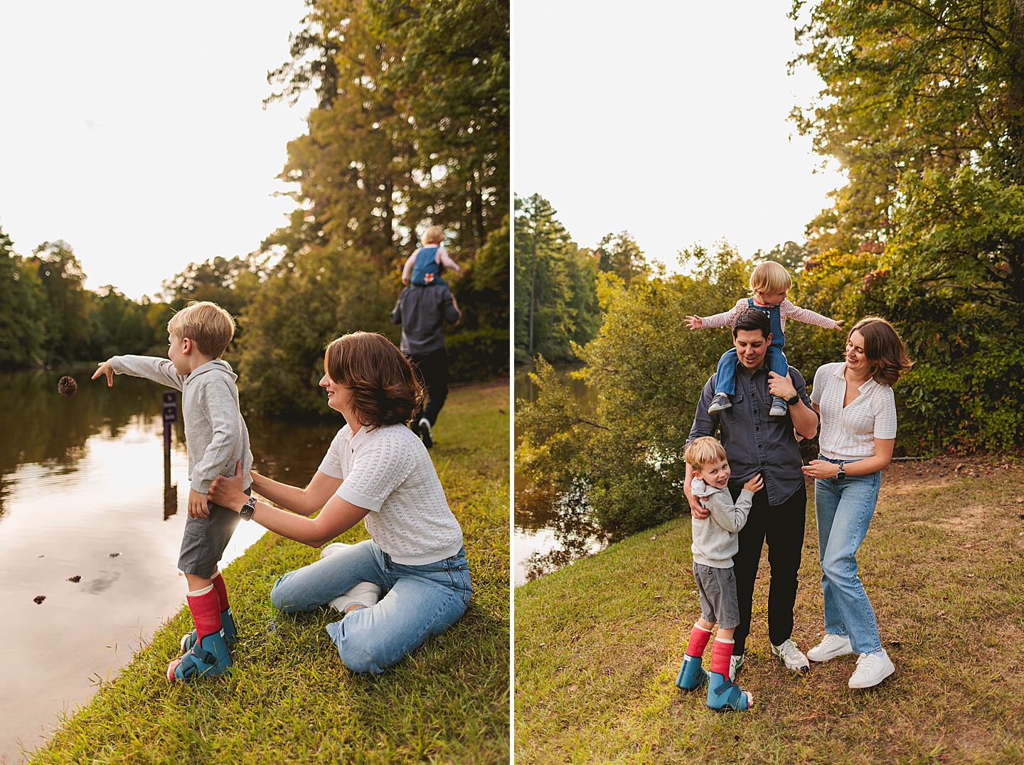 Family Photographer - Liz + Tommy // Durham Family Photographers