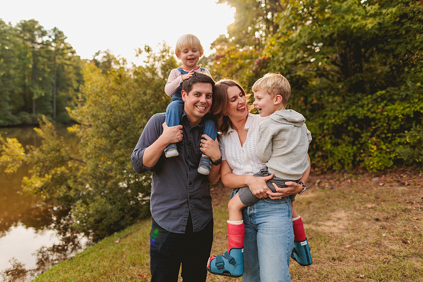 Family Photographer - Liz + Tommy // Durham Family Photographers
