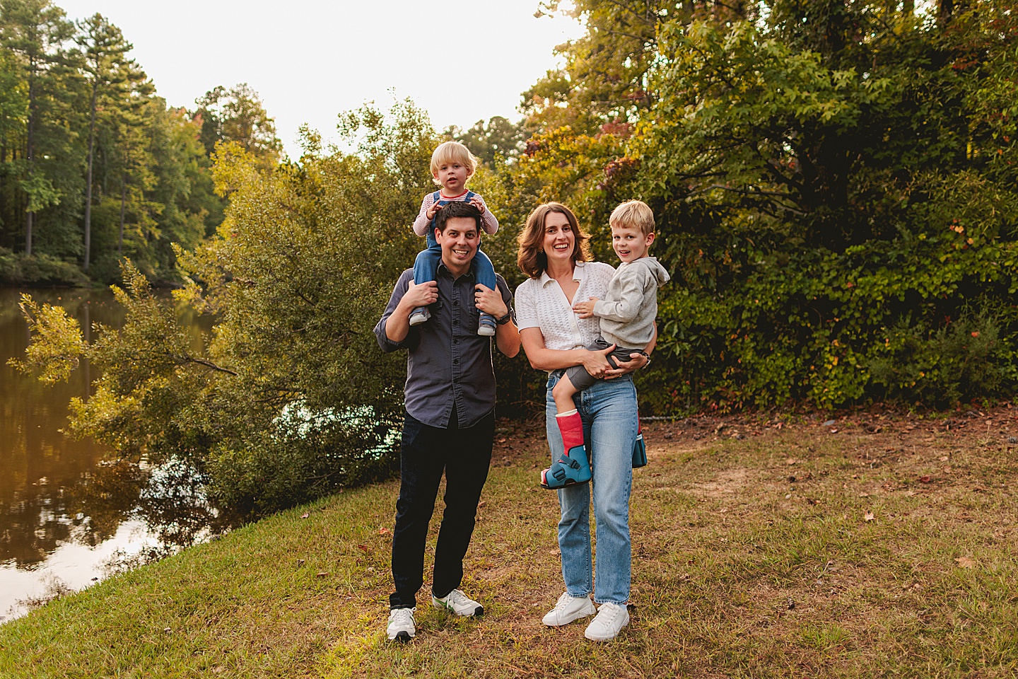 Family Photographer - Liz + Tommy // Durham Family Photographers
