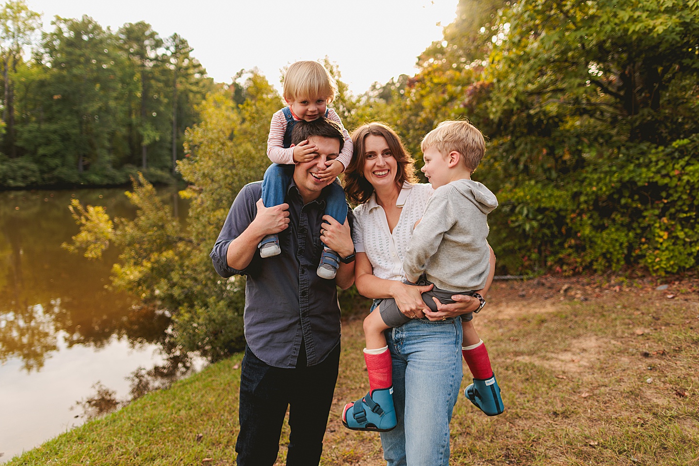 Family Photographer - Liz + Tommy // Durham Family Photographers